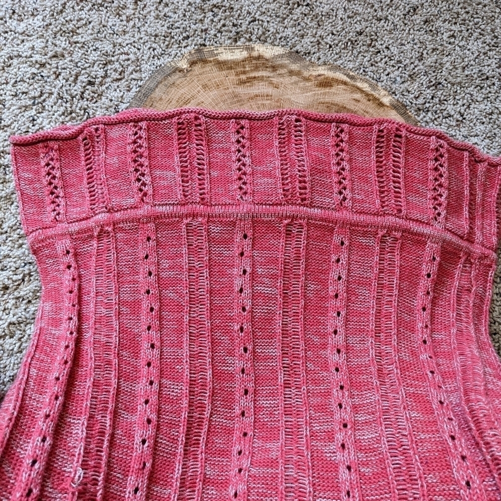 DKNY HOODED Half Zip WINTER Holiday Sweater SZ M - Picture 12 of 15